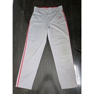 Nike Vapor Select High Baseball Pants - Gray And Red , M